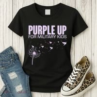 Cute Wear Purple Dandelion Dove Birds Women's T-Shirt thumb 3