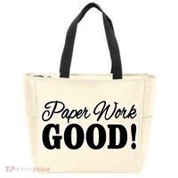 Charleston White Paper Work Good Tote Bag thumb 0