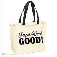 Charleston White Paper Work Good Tote Bag thumb 2