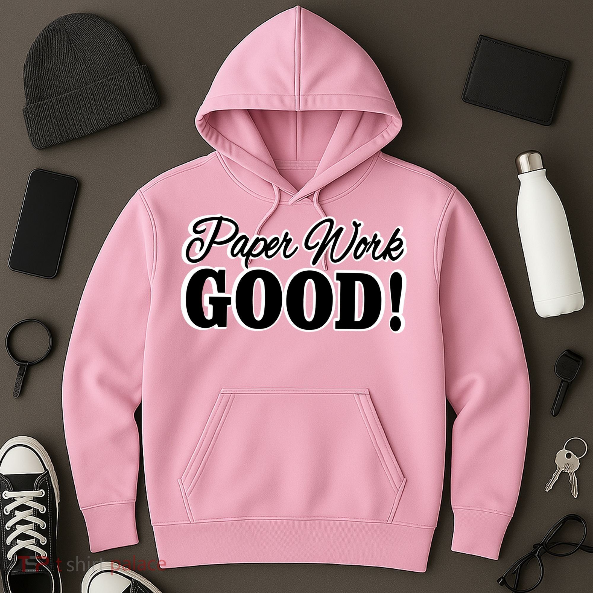 Charleston White Paper Work Good Hoodie