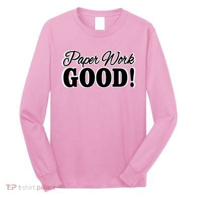Charleston White Paper Work Good Long Sleeve Shirt