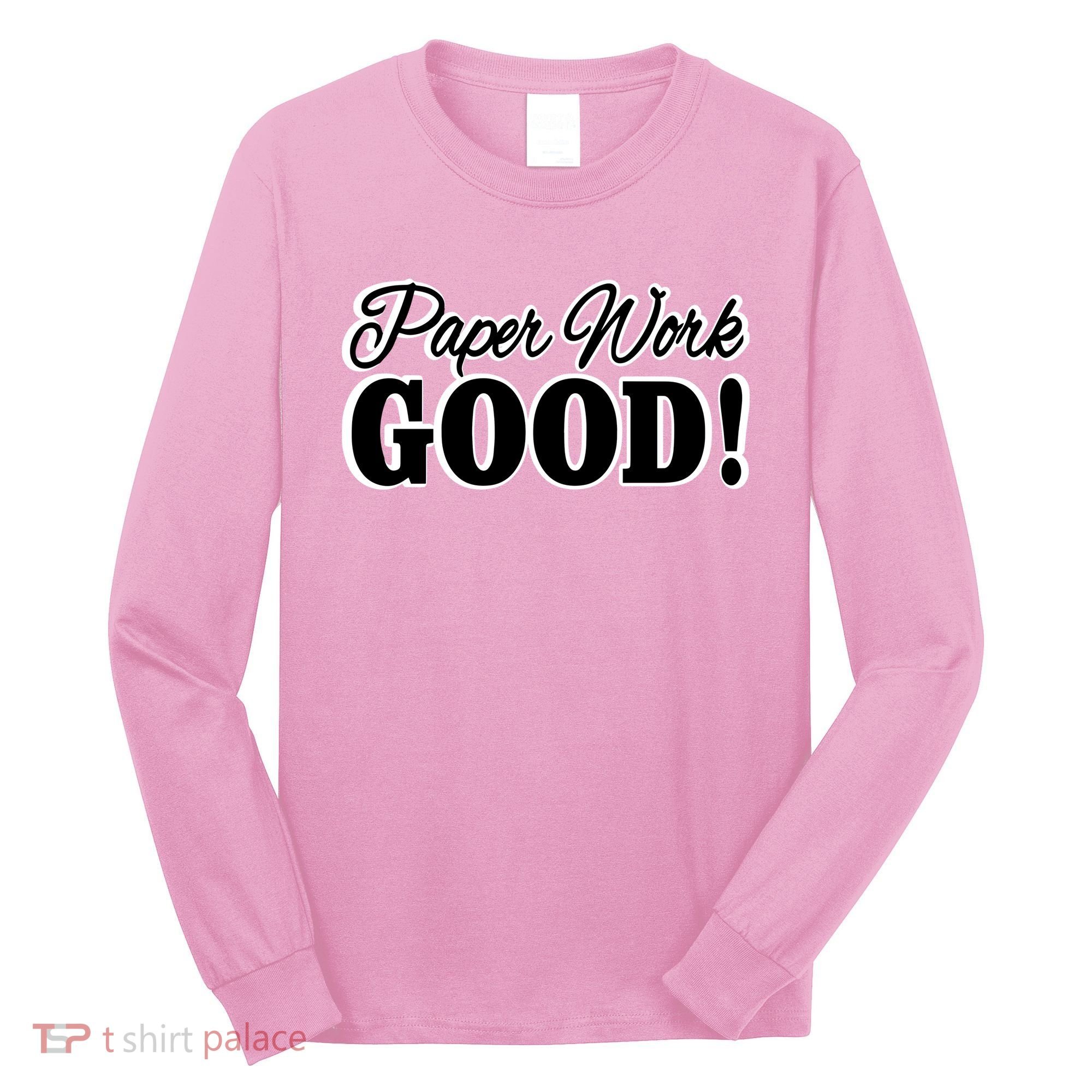 Charleston White Paper Work Good Long Sleeve Shirt