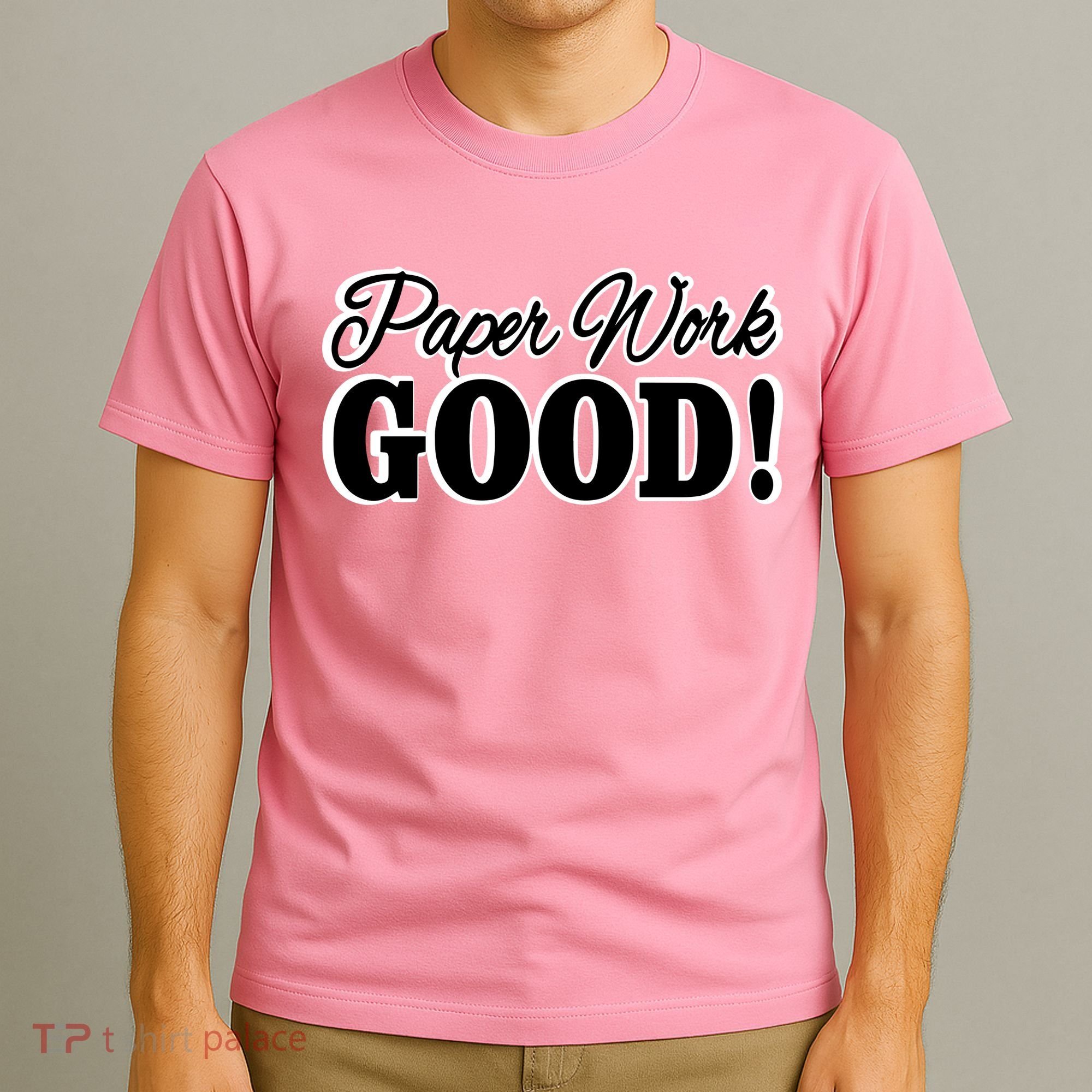 Charleston White Paper Work Good T-Shirt