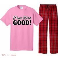 Charleston White Paper Work Good Pajama Set thumb 0