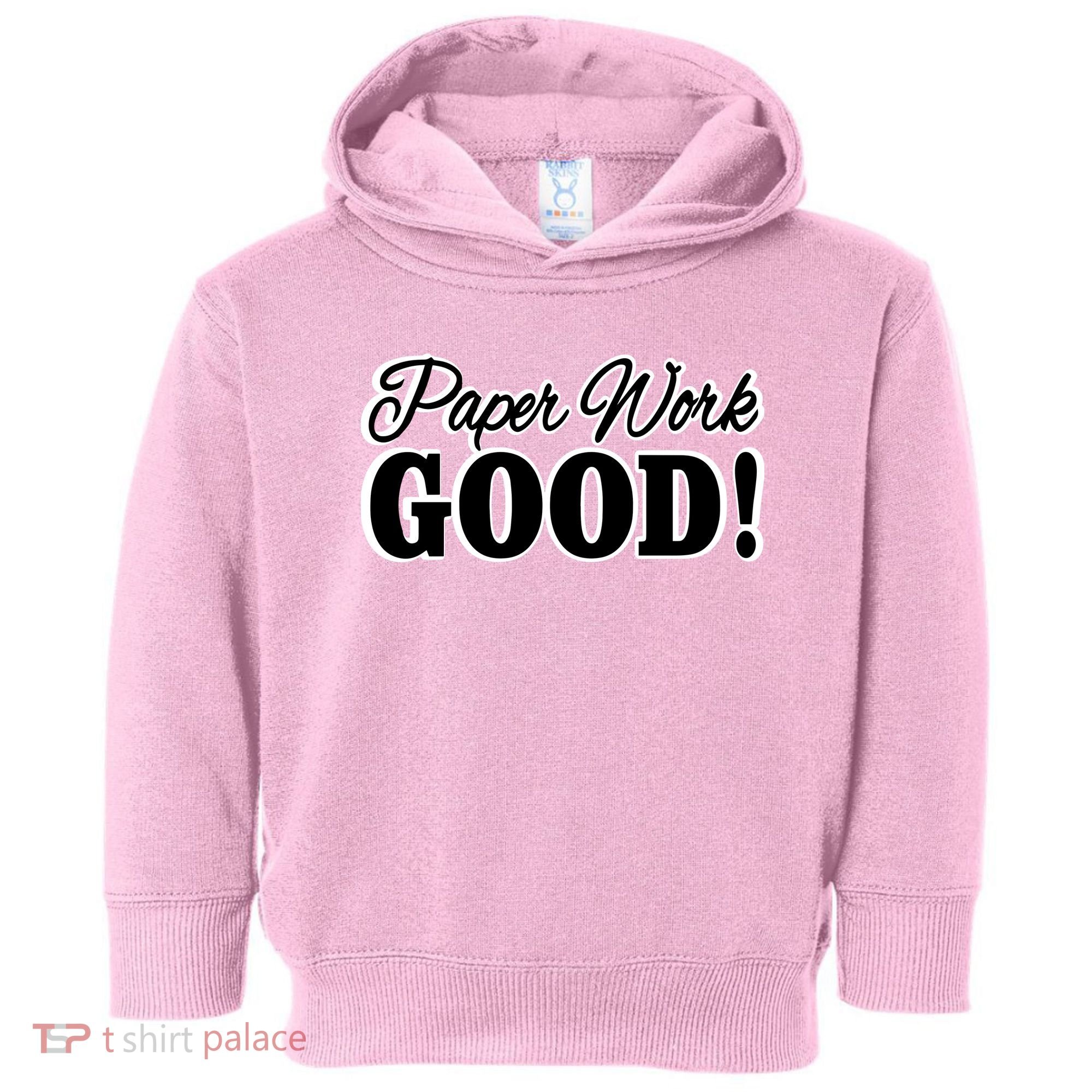 Charleston White Paper Work Good Toddler Hoodie