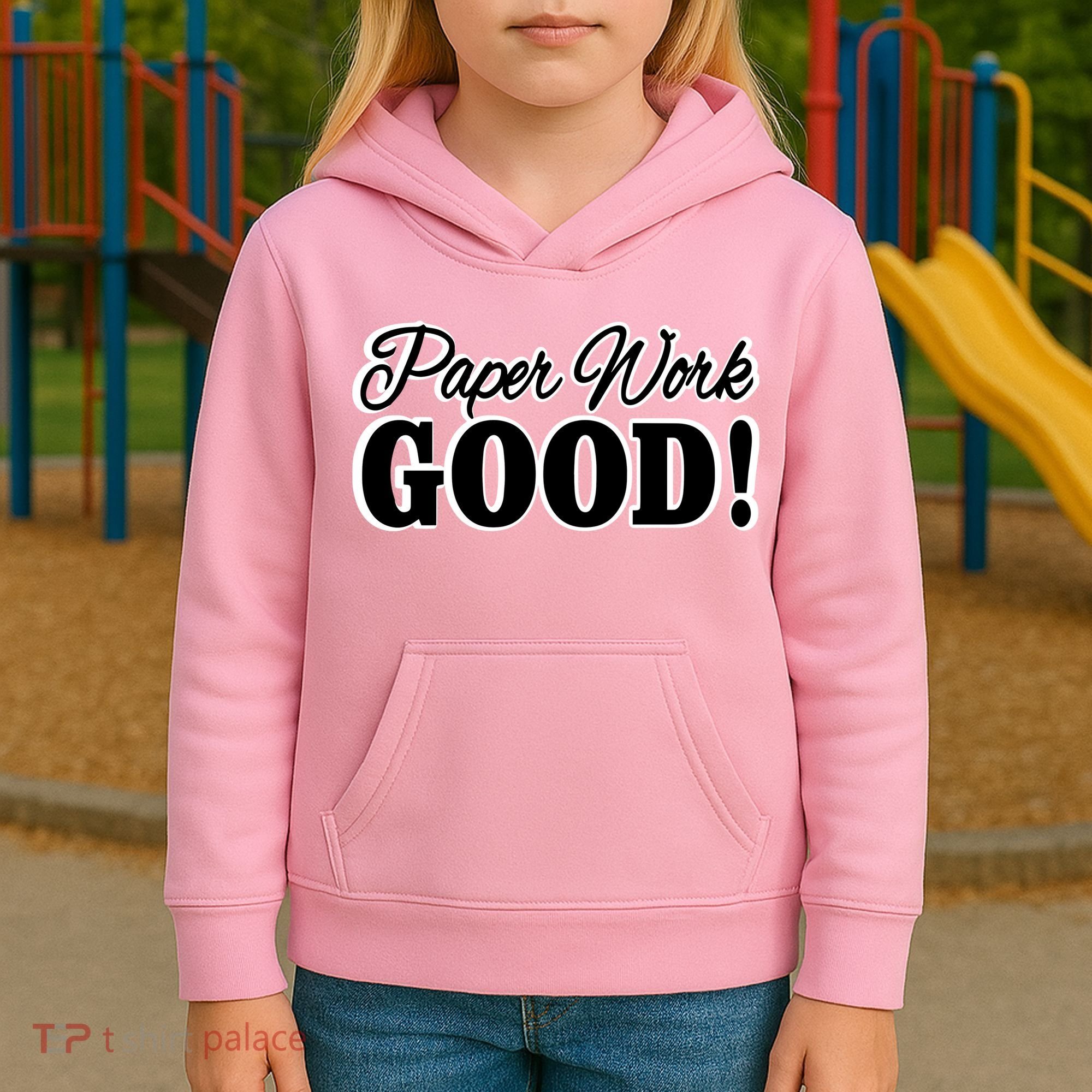 Charleston White Paper Work Good Kids Hoodie