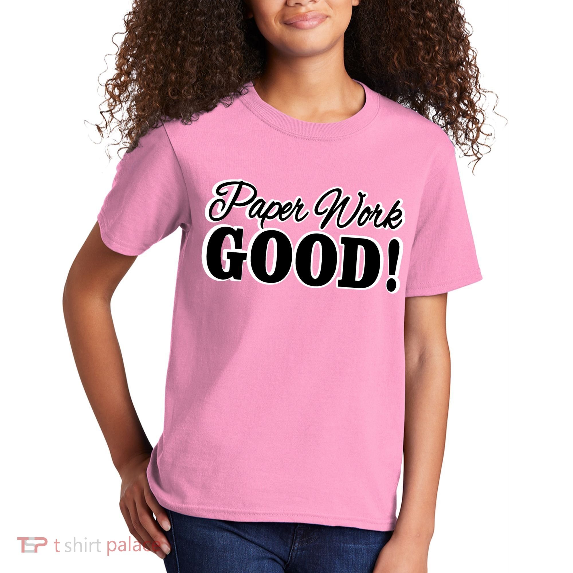 Charleston White Paper Work Good Kids T-Shirt
