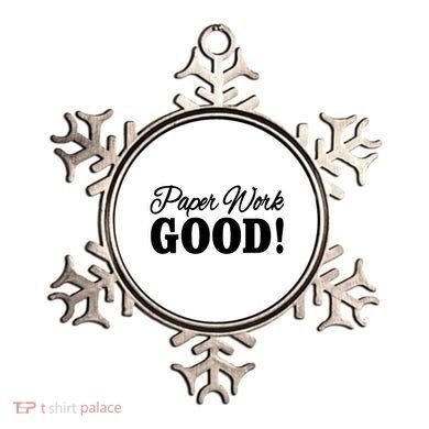 Charleston White Paper Work Good Ornament