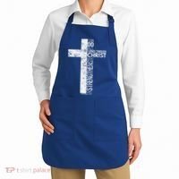 Cross With Philippians 413 Christian Apron thumb 2