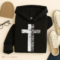 Cross With Philippians 413 Christian Hoodie thumb 4