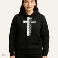Cross With Philippians 413 Christian Hoodie thumb 5