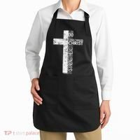 Cross With Philippians 413 Christian Apron thumb 2