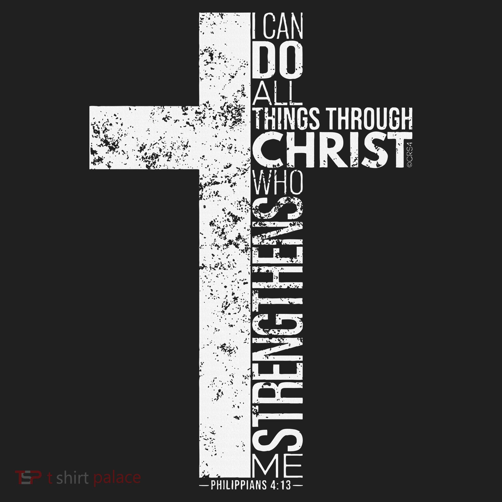 Cross With Philippians 413 Christian Beanie
