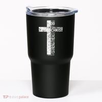 Cross With Philippians 413 Christian Tumbler thumb 0