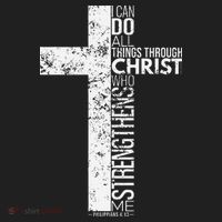 Cross With Philippians 413 Christian Hat thumb 2