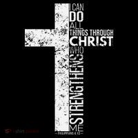 Cross With Philippians 413 Christian Tank Top thumb 6