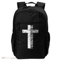 Cross With Philippians 413 Christian Backpack thumb 0