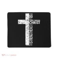 Cross With Philippians 413 Christian Mousepad thumb 0