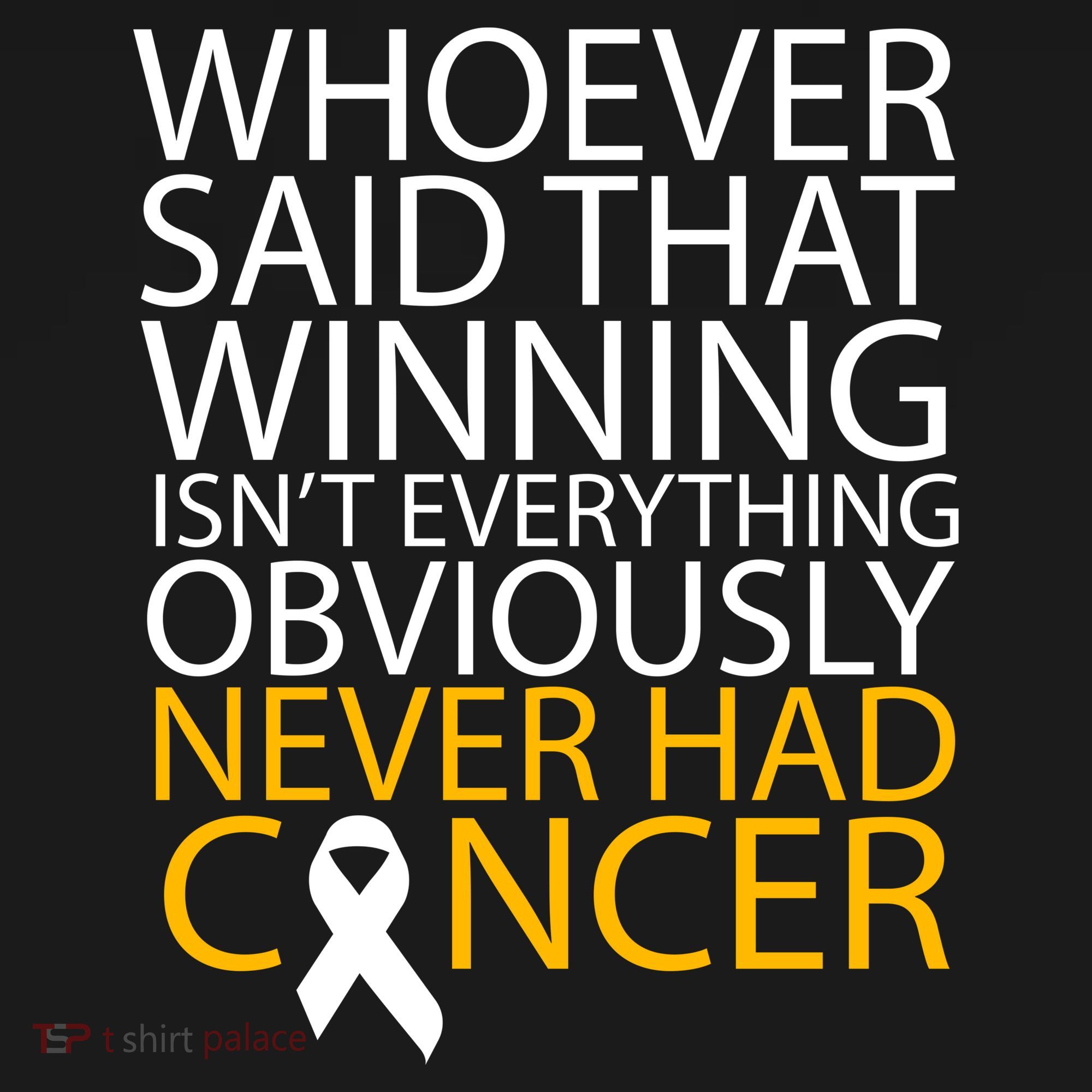 Cancer Winner Quote Bucket Hat