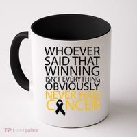 Cancer Winner Quote Coffee Mug thumb 0