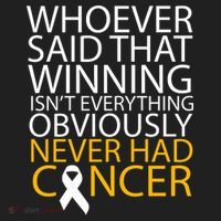 Cancer Winner Quote Beanie thumb 2