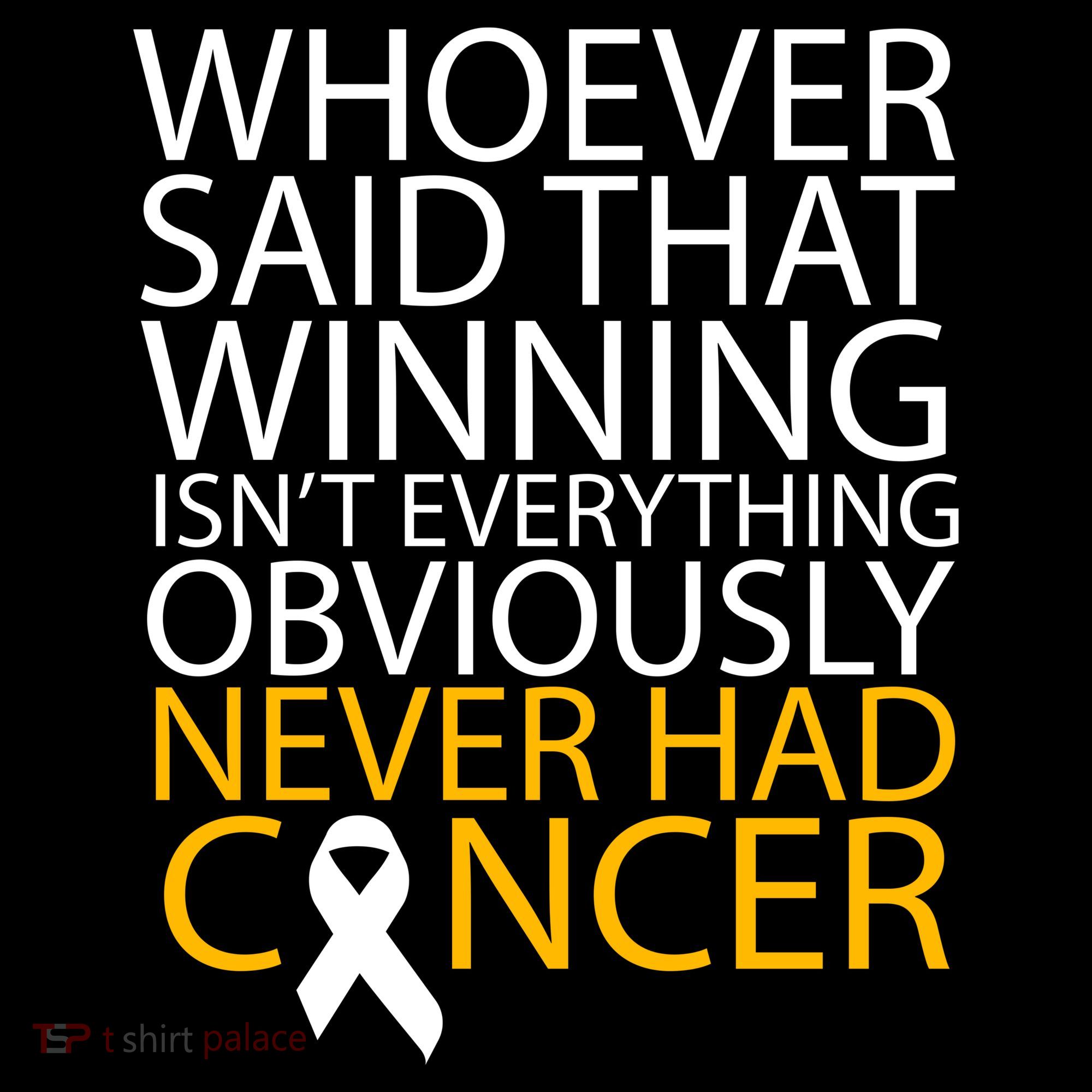 Cancer Winner Quote Women's Hoodie