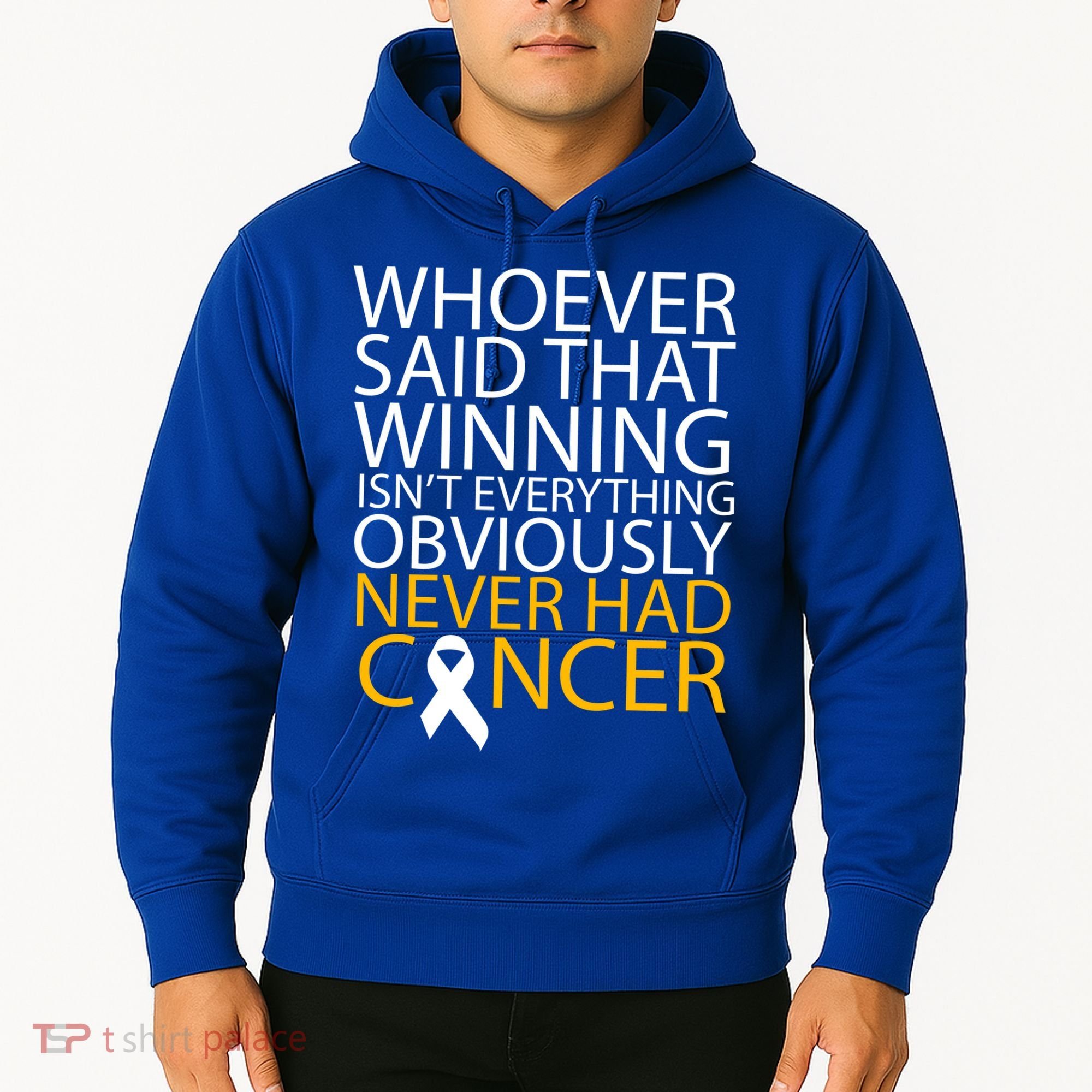 Cancer Winner Quote Hoodie