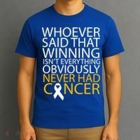 Cancer Winner Quote T-Shirt thumb 3