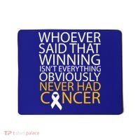 Cancer Winner Quote Mousepad thumb 0