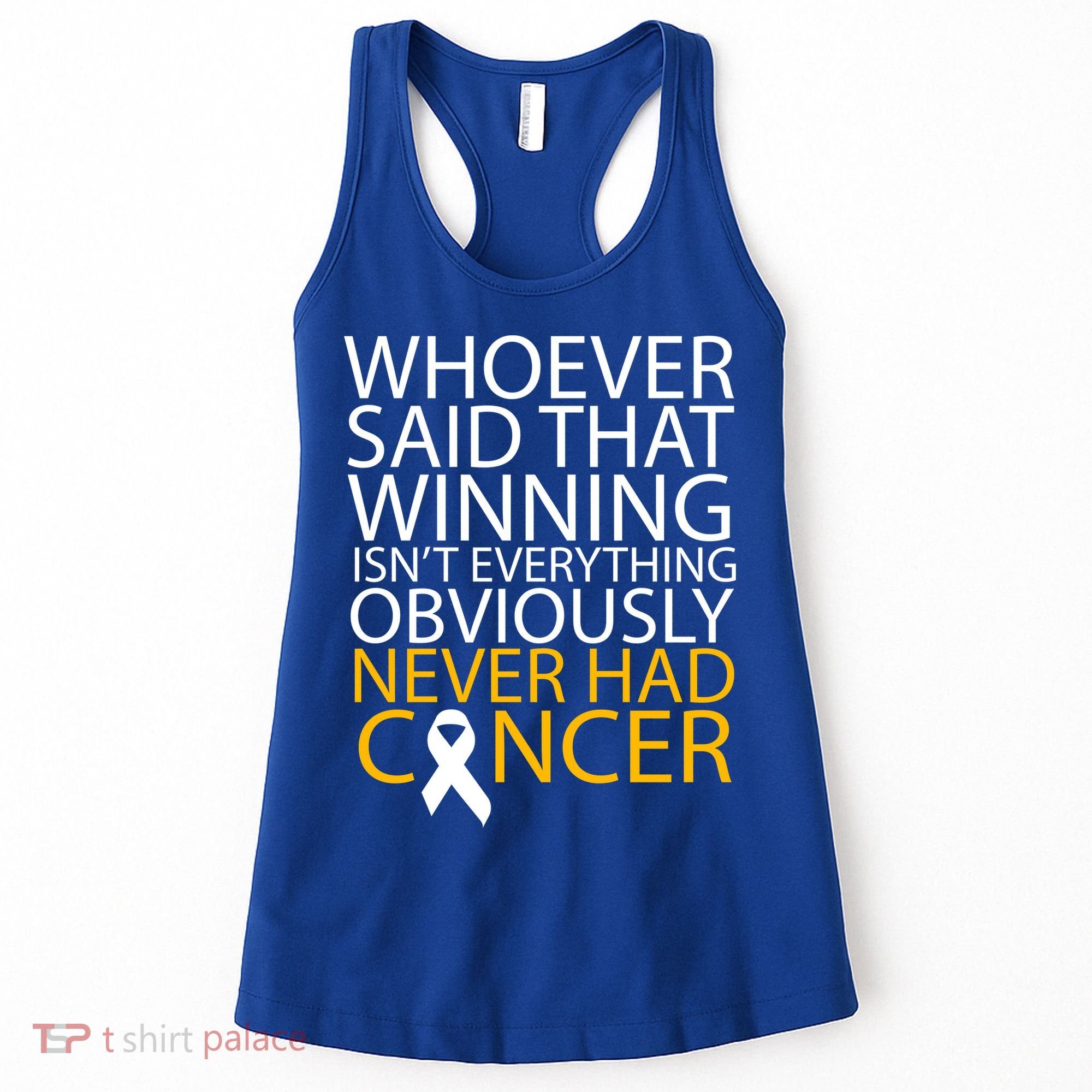 Cancer Winner Quote Women's Tank Top