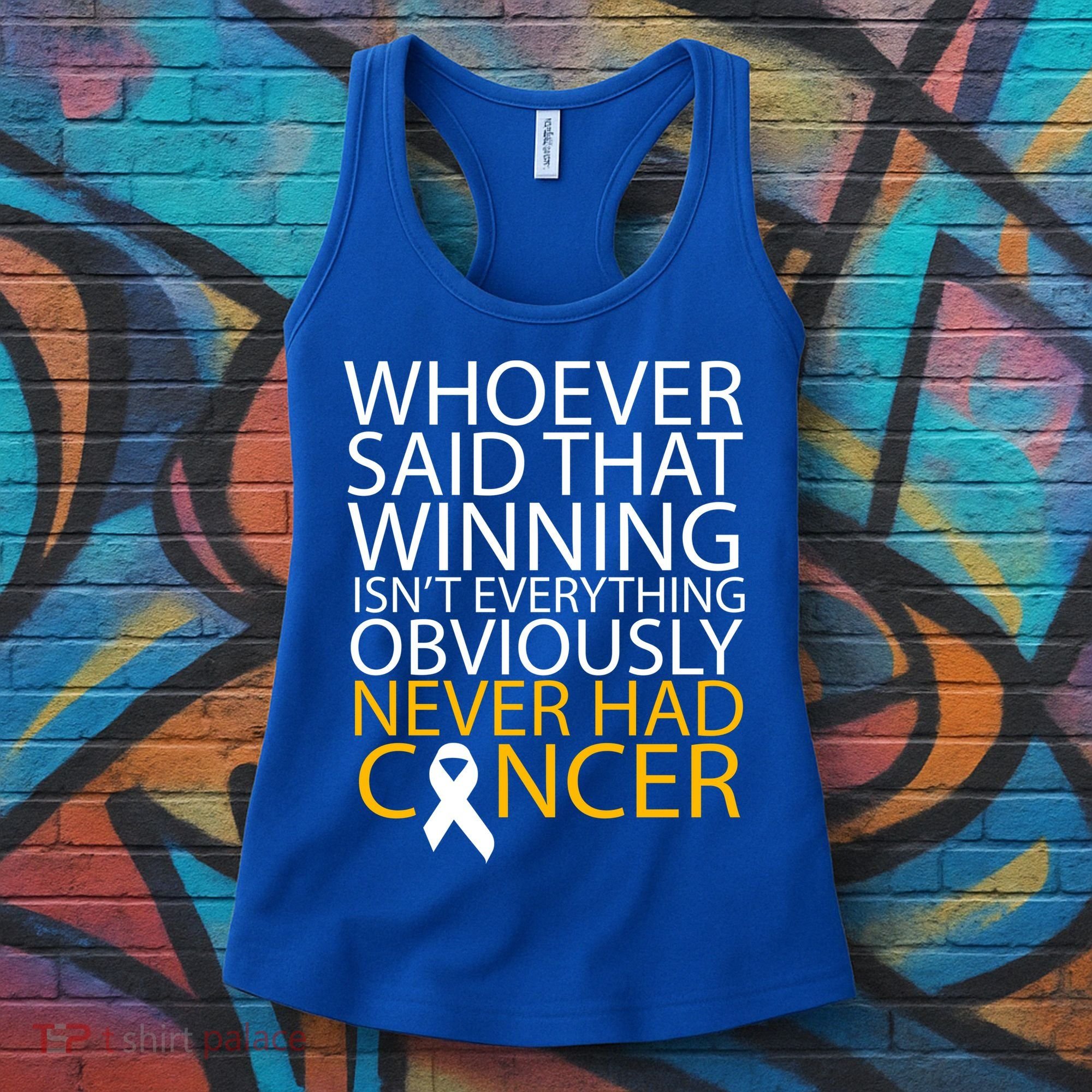 Cancer Winner Quote Women's Tank Top