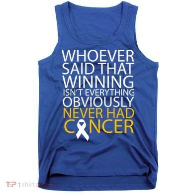 Cancer Winner Quote Tank Top