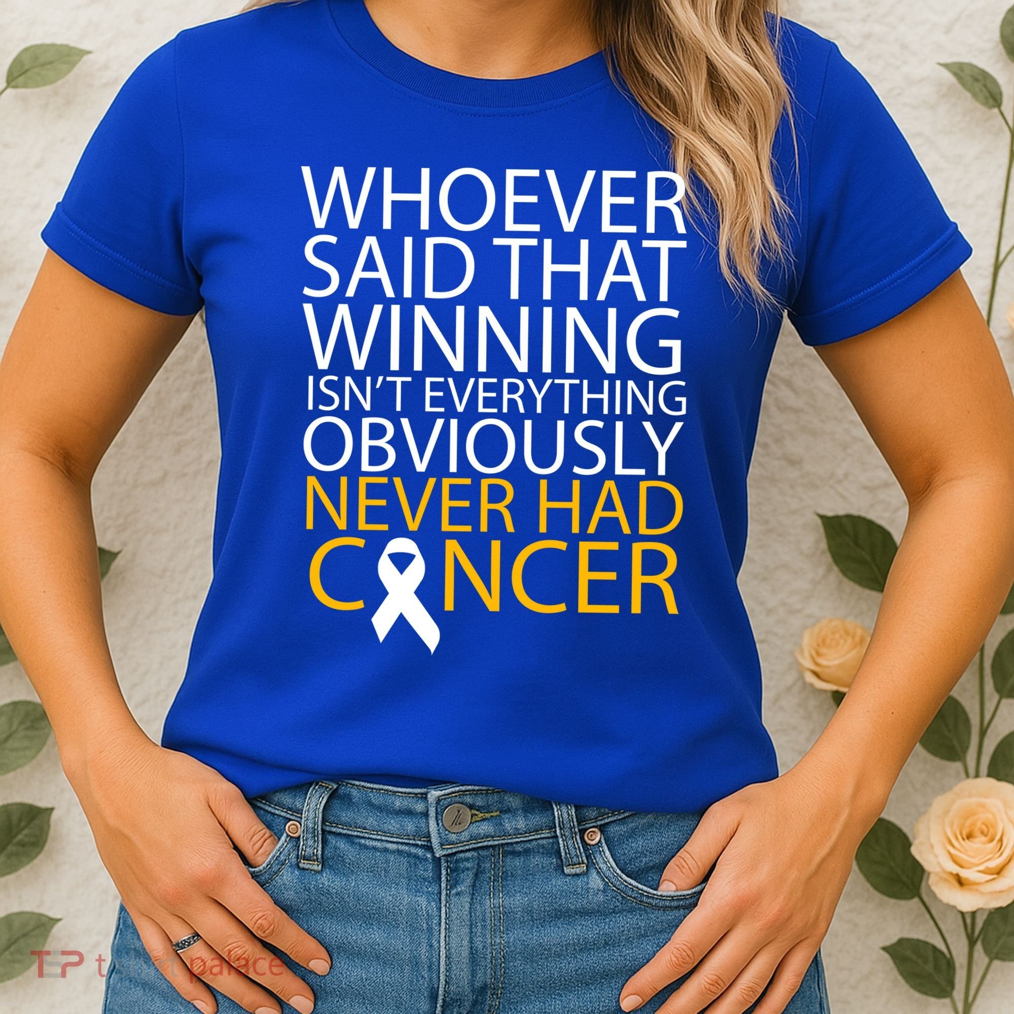 Cancer Winner Quote Women's T-Shirt