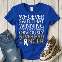 Cancer Winner Quote Women's T-Shirt thumb 3