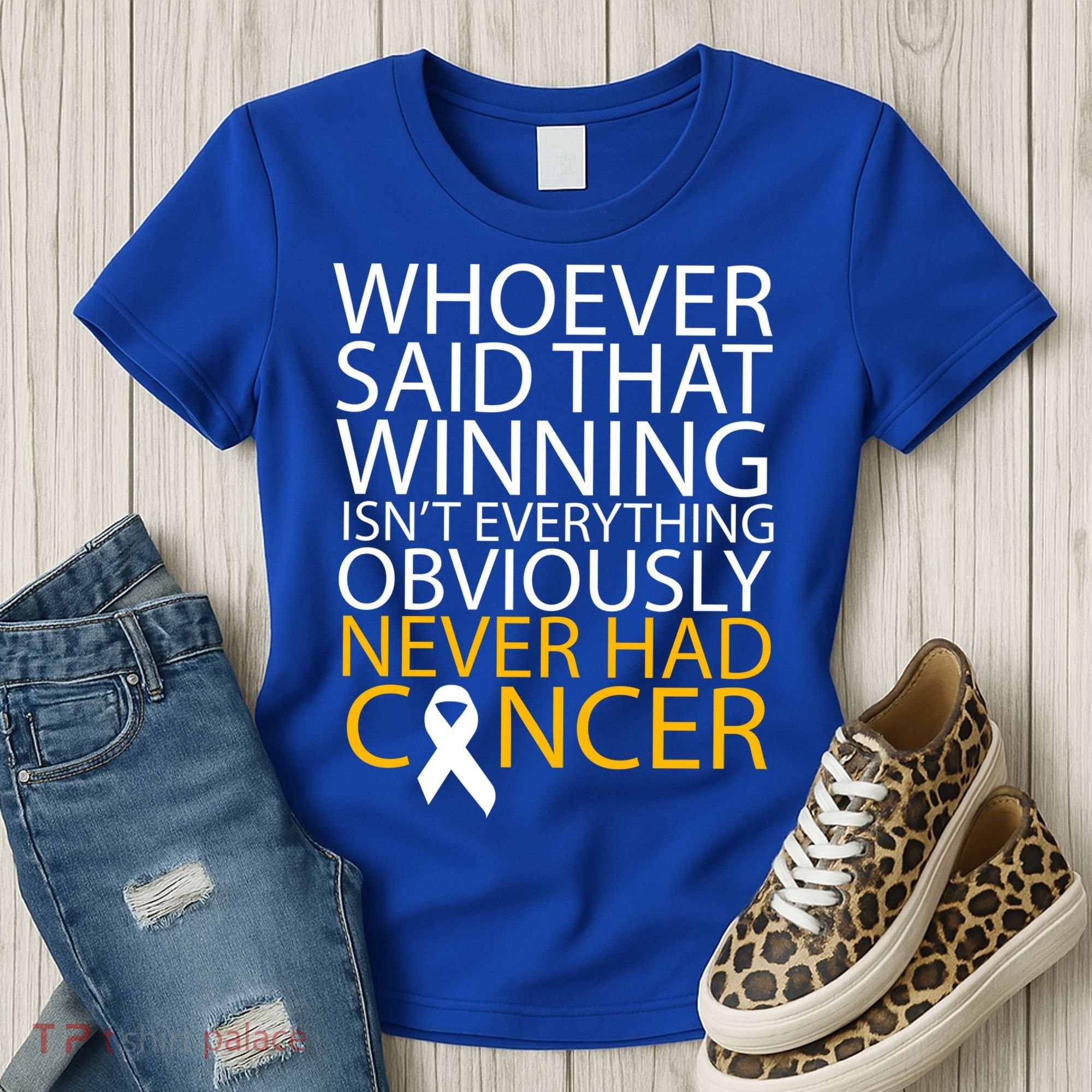 Cancer Winner Quote Women's T-Shirt