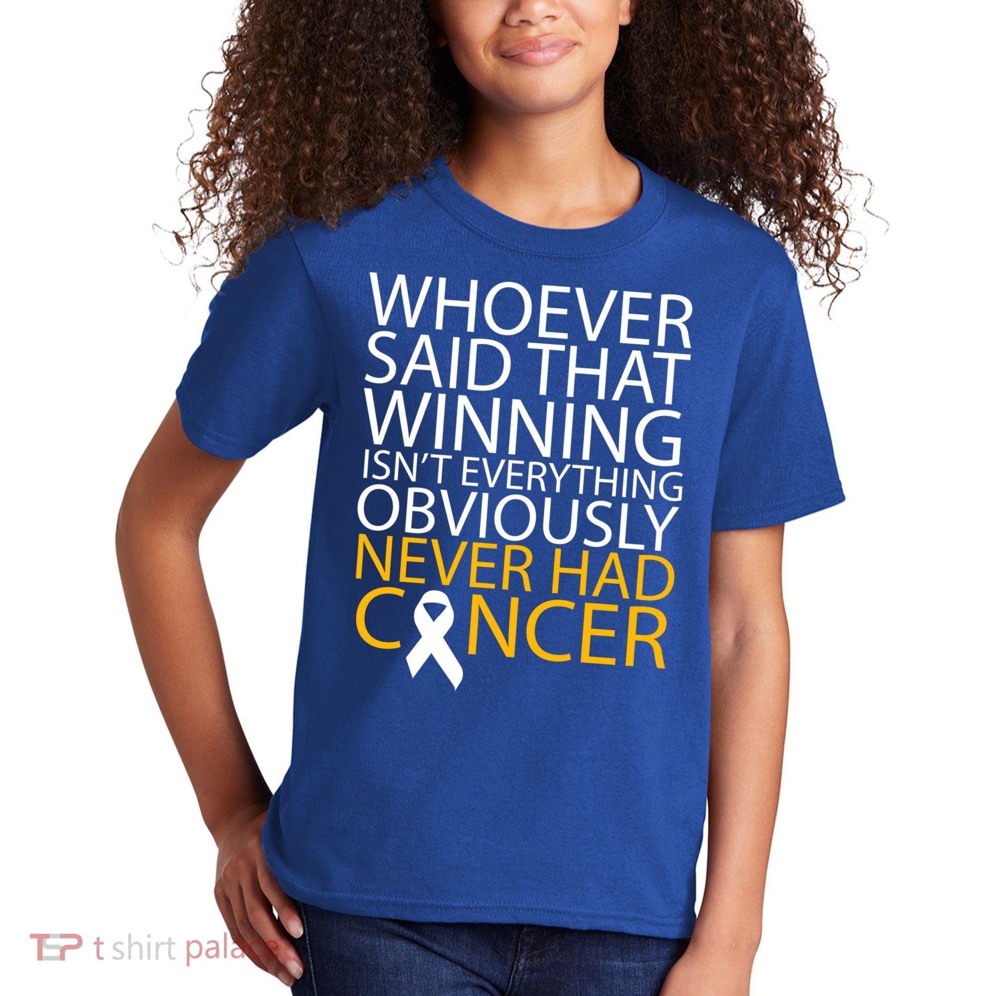 Cancer Winner Quote Kids T-Shirt