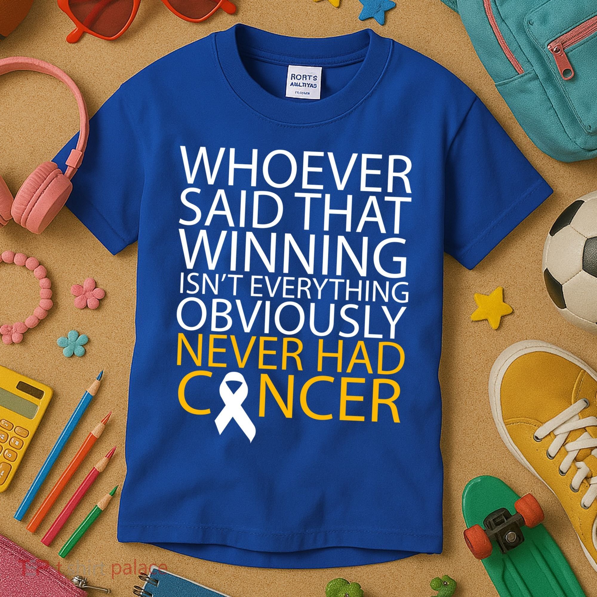Cancer Winner Quote Kids T-Shirt