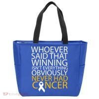 Cancer Winner Quote Tote Bag thumb 0
