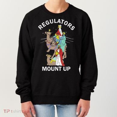 Christian Wise Regulators Mount Up Christmas Women's Sweatshirt