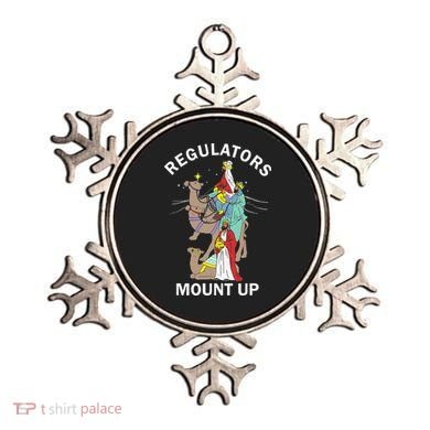 Christian Wise Regulators Mount Up Christmas Ornament