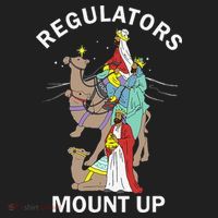 Christian Wise Regulators Mount Up Christmas Hat thumb 2