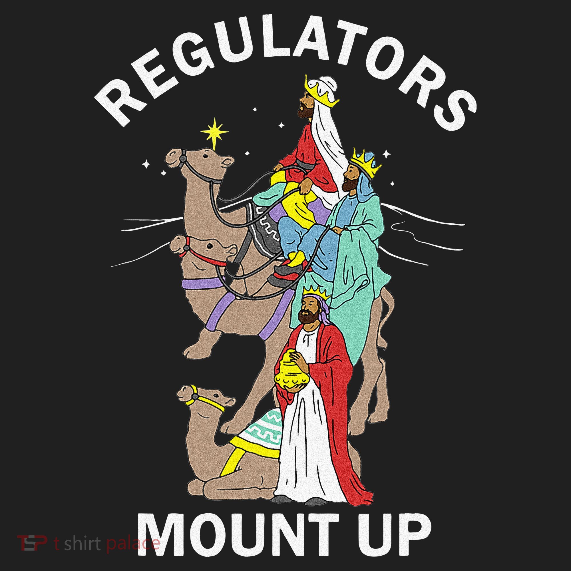 Christian Wise Regulators Mount Up Christmas Hat