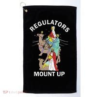 Christian Wise Regulators Mount Up Christmas Golf Towel thumb 0
