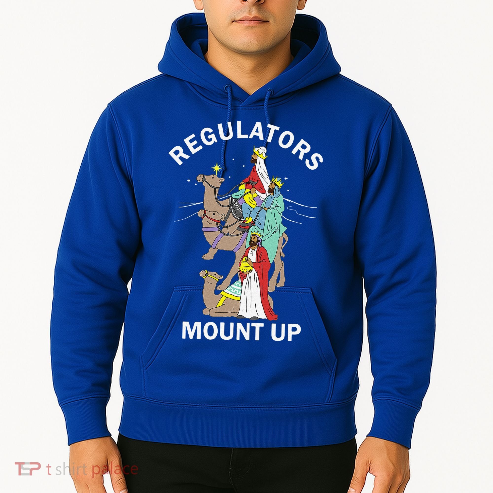 Christian Wise Regulators Mount Up Christmas Hoodie