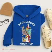 Christian Wise Regulators Mount Up Christmas Hoodie thumb 4