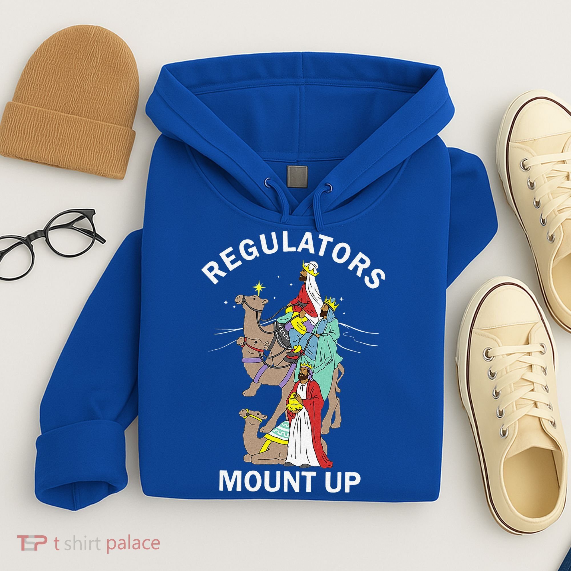 Christian Wise Regulators Mount Up Christmas Hoodie