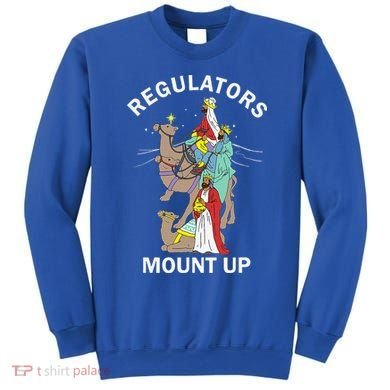 Christian Wise Regulators Mount Up Christmas Sweatshirt