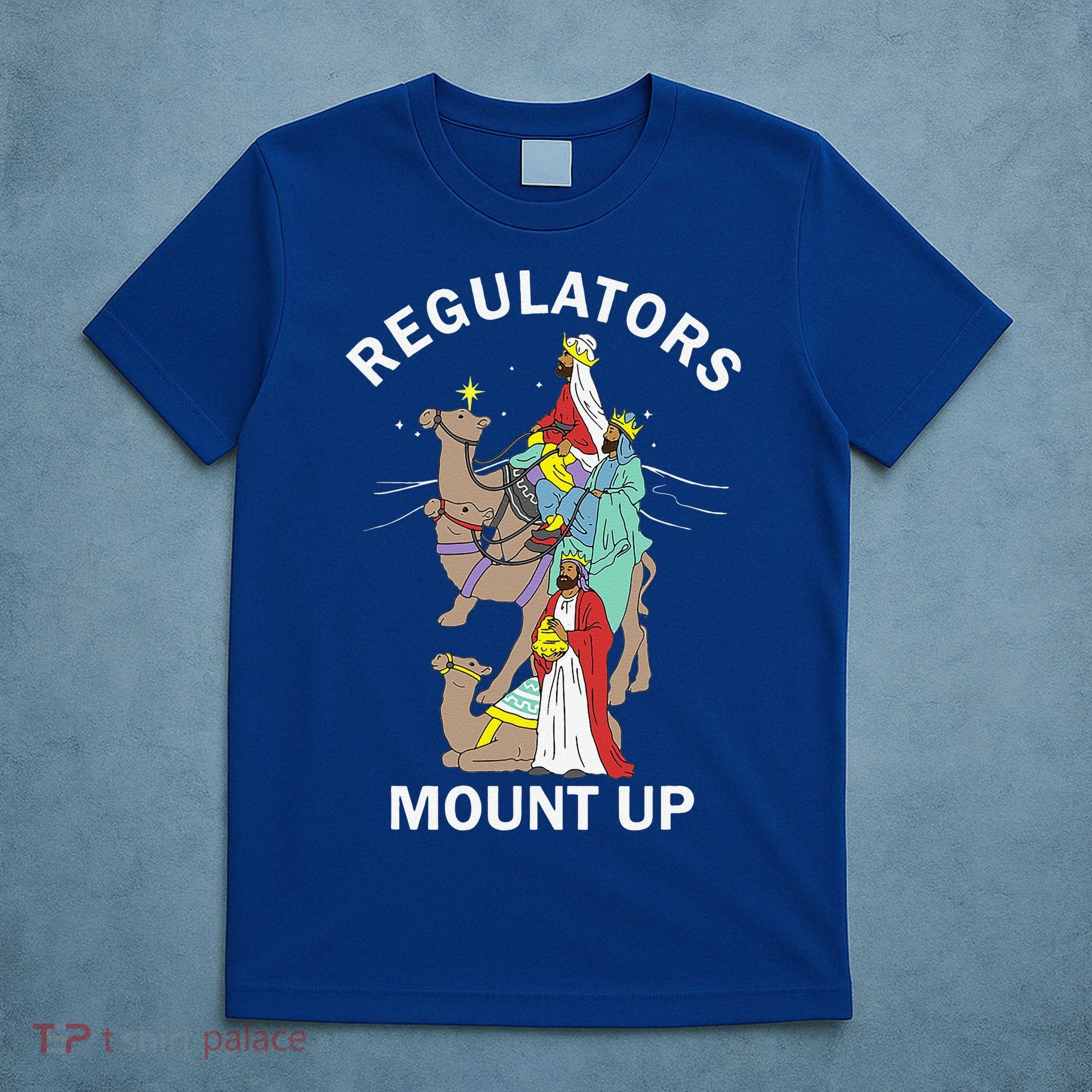 Christian Wise Regulators Mount Up Christmas T-Shirt