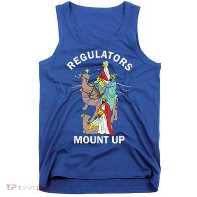 Christian Wise Regulators Mount Up Christmas Tank Top
