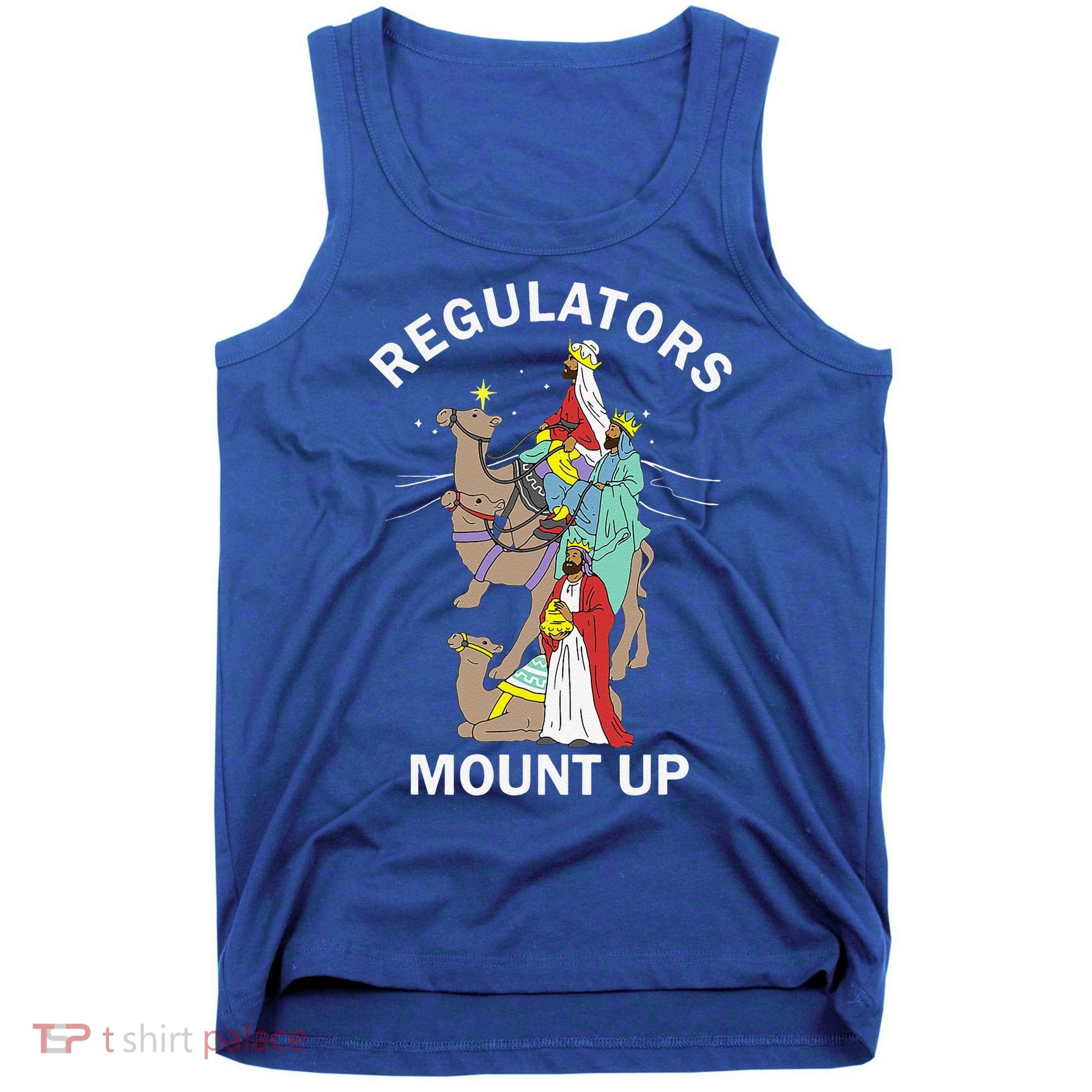 Christian Wise Regulators Mount Up Christmas Tank Top